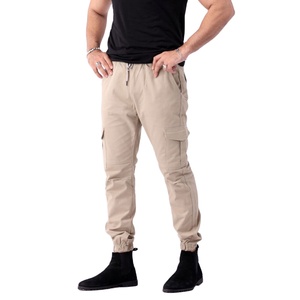 Pantalons de survêtement deux couches hommes pantalons de survêtement Streetwear haute qualité pantalons lourds personnalisé Cargo hommes sueur bas porter - Product Image 3