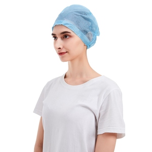 Custom Logo Genuine Comfort Healthcare <b>Scrub</b> <b>Cap</b> Breathable Woven Cotton with Tie Closure All Day Wear - Product Image 2