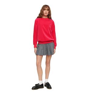 Sweatshirts uni et lourds en coton molletonné pour femme, couleur personnalisée, coupe ajustée, vente en gros au prix d'usine, nouvelle arrivage - Product Image 5
