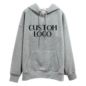 Venta al por mayor personalizado 3D bordado pulóver sudaderas con capucha Invierno en Blanco sudaderas Chenille bordado sólido con capucha técnicas de lavado - Product Image 2