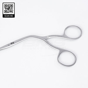 Pinzas Luc para Cirugía ORL, Instrumentos Quirúrgicos de Acero Inoxidable, Pinzas Nasales Etmoides con Mordazas de Copa, Pinzas Fenestradas para Polipos Nasales - Product Image 4