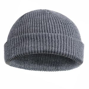 Gorros de estilo Unisex de alta calidad para hombres y 100% lana Casual ropa de invierno sombreros gorros - Product Image 3