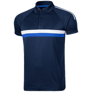 Polo de golf de haute qualité avec design personnalisé pour hommes, décontracté, intelligent, à manches courtes, revers brodé et style uni, vente en gros - Product Image 2
