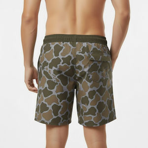 Pantalones Cortos de Pesca y Natación para Hombre, Diseño Nuevo, Transpirables, Cintura Elástica, 100% Poliéster, Secado Rápido, Protección UV - Product Image 2