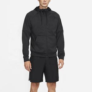 Sudadera con capucha y cremallera personalizada para hombre, bolsillo frontal de ajuste Regular, puños acanalados, ropa de calle cómoda informal, Invierno 100% de algodón - Product Image 4