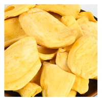 Premium gedroogde jackfruitchips, vacuüm gefrituurd, knapperige plakjes, natuurlijk zoet tropisch fruit, bulk levering export