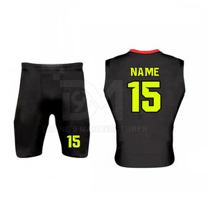 Bajo MOQ personalizado 7V 7 colores poliéster ropa deportiva transpirable adulto uniforme para actividades al aire libre nuevo diseño - Product Image 2