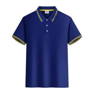 Camiseta con gráfico de polo de ajuste estándar para hombre con logotipo bordado personalizado de alta calidad, camiseta Polo de golf para hombre - Product Image 3