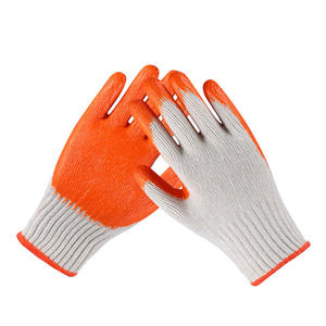Guantes DE TRABAJO cómodos tamaño personalizado logotipo impreso calidad confiable hechos en fábrica de baja tasa - Product Image 2