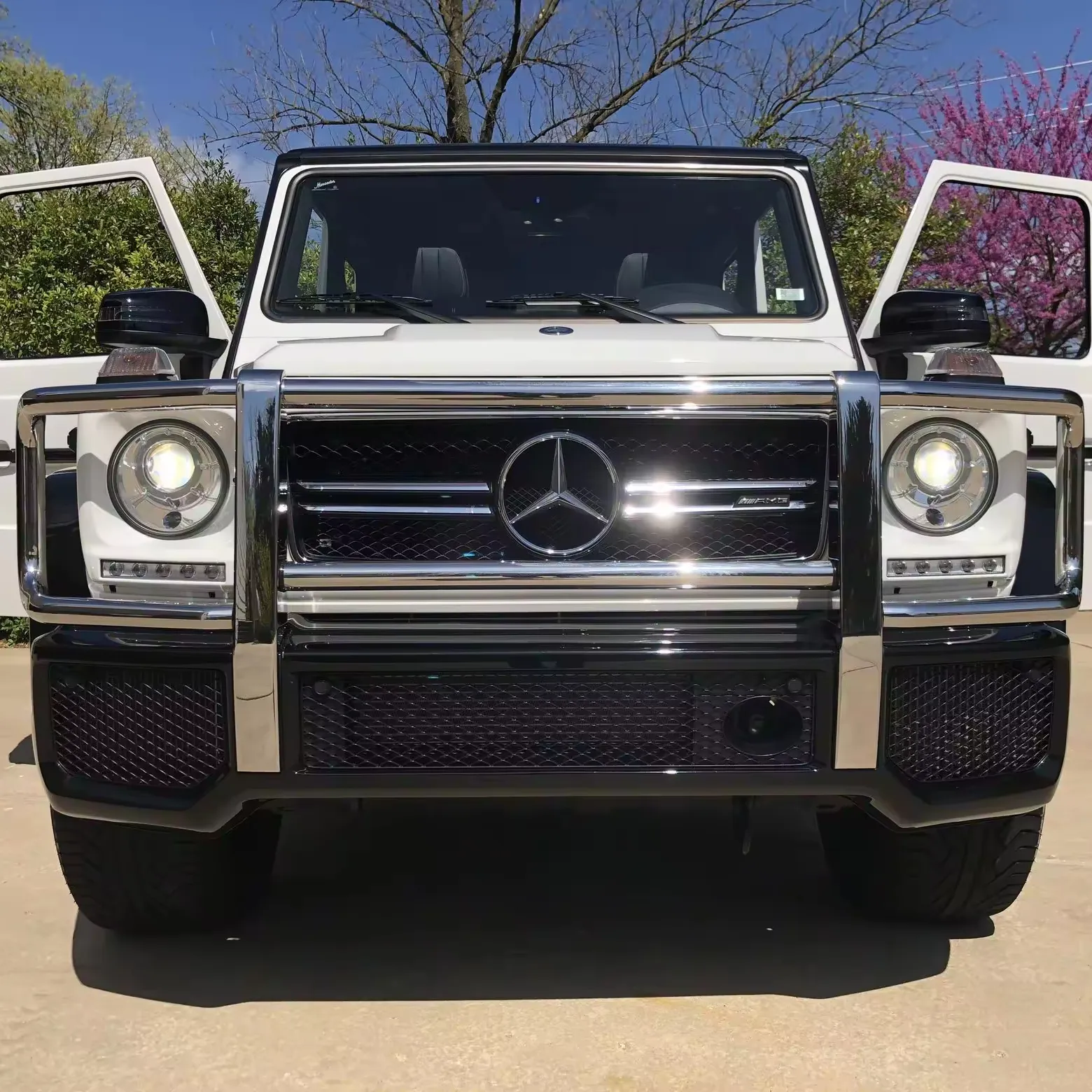 Netjes Gebruikt 2017 Merceedess-Benz G63 Amg ~ 17,200 Mijl, 1 Eigenaar, Grotendeels Voorraad, Recente Service