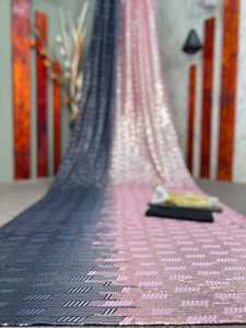 Saree de créateur à paillettes lourdes de qualité supérieure pour femmes, plus beau saree avec chemisier de travail brodé pour femmes ou filles - Product Image 4