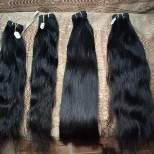 Rauwe Vietnamese Haar 100 Natuurlijke Originele Ruwe Indiase Menselijk Haar, Aangepaste Stijl Lange Golf Cuticula Uitgelijnd Virgin Hair Weave