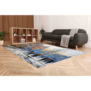 Tapis Paysage Urbain, Tapis Imprimé, Tapis Paysage Urbain, Tapis Doux Non Tissé - Product Image 2