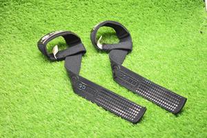 Bandes de poignet en néoprène élastique en coton à haute élasticité unisexe, légères, antidérapantes, réglables et rembourrées, en forme de 8, pour la musculation - Product Image 2