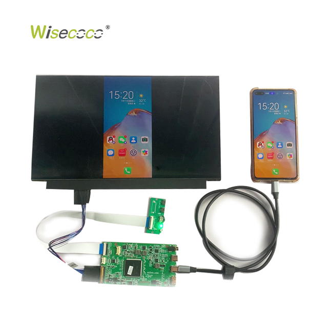 13.3inch UHD 4K Landscape 3840x2160 AMOLED Oled High Contrast Ratio OLED Display with EDP Interface Driver Board