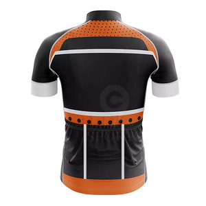 ชุดขี่จักรยานสำหรับผู้ชายระบายอากาศได้ดีมีโลโก้ตามสั่งและวัสดุน้ำหนักเบาเพื่อความสบายชุดปั่นจักรยาน - Product Image 4