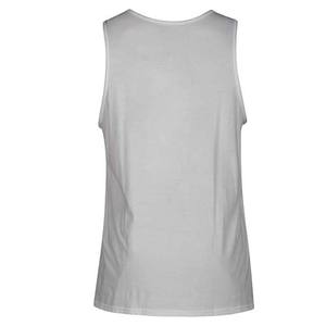 Couleur blanche débardeurs vêtements pour hommes High Street Style grande taille été Gym Fitness coton respirant col rond hommes débardeurs - Product Image 5