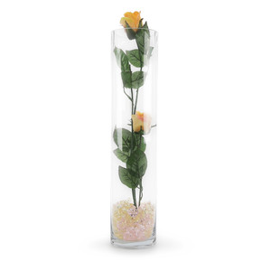 VCY0418 - Florero de Vidrio Cilíndrico - 4 x 18 - Product Image 3