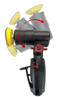 Meuleuse pneumatique à tête flexible de 2 pouces, non orbitale, 0,5 CV, 20 000 tr/min, structure en acier à angle droit, décapage de la rouille, automobile