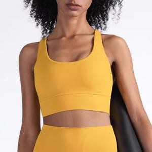 Custom Wholesale Womens Casual <b>Crop</b> Tank <b>Top</b> Sleeveless Black Camisole Sexy Slim Fit Breathable <b>Crop</b> Yoga <b>Top</b> - Product Image 4