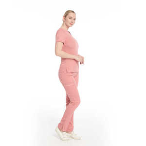 Top Quality Nursing <b>Scrubs</b> Hospital Uniforms Set Short Sleeve Custom <b>Nurse</b> <b>Scrubs</b> Uniform - Product Image 6