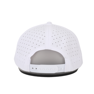 Chapeaux de casquette de baseball de corde de logo en caoutchouc de 5 panneaux personnalisés de haute qualité. - Product Image 4