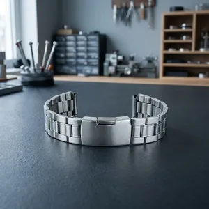 Luxury Unisex GD-PD3 Stainless Steel Smartwatch Band Stainless Steel Buckle Soft Adjustable <b>Watch</b> Strap <b>Watch</b> Bands <b>Watch</b> Part - Product Image 4