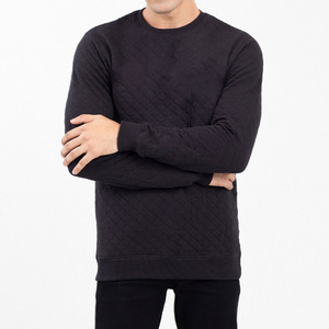 Sudadera de Cuello Redondo para Hombre, de Algodón y Poliéster Transpirable, con Bordado, Fabricada en Pakistán, Gran Venta - Product Image 1