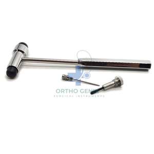 Juego de Martillos de Reflejos Neurológicos Profesionales Ortho Genix, Dispositivo Médico de Acero Inoxidable Clase II para Uso Hospitalario - Product Image 5
