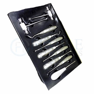 MIRHA INSTRUMENTS Juego de elevadores de fórceps de extracción de Cirugía Dental básica, último producto, 9 Uds. - Product Image 6