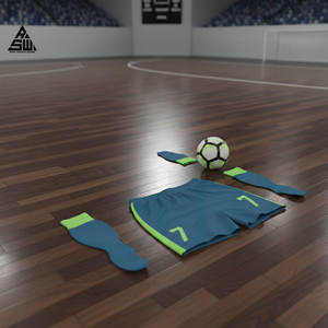 Ensemble d'uniformes de football respirants à manches courtes de qualité supérieure pour clubs et académies - Léger pour l'été avec performance toutes saisons - Product Image 3