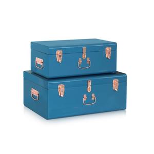 Baúl Metálico Decorativo Vintage Personalizado Estilo Británico - Product Image 4