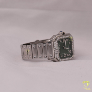 Nouvelle déclaration de mode de luxe Montres glacées cloutées en diamant cultivé en laboratoire pour hommes au meilleur prix - Product Image 2