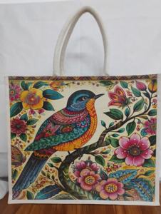 Sac fourre-tout en toile imprimé offset écologique | Sac cadeau et promotionnel réutilisable par URBAN TOTE - Product Image 3