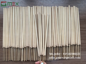 แกนไม้ไผ่กำยานสีขาวธรรมชาติขนาดเส้นผ่าศูนย์กลาง6มม. สำหรับการทำสมาธิด้วยน้ำมันหอมระเหย - Product Image 2