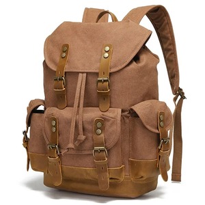 Sac à dos tendance en cuir de haute qualité, durable, imprimé pour l'extérieur, mode OEM, vente en gros de fabricant élégant, tendance, confortable et à cordon de serrage - Product Image 6