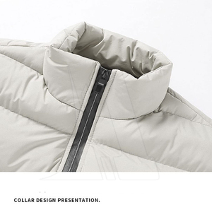 แจ็กเก็ตทรงปลาปักเป้าสำหรับผู้ชายเสื้อแจ็คเก็ตทรงพองสำหรับผู้ชายเสื้อแจ็กเก็ตผู้ชายคอลเลกชั่นฤดูหนาวขนาดสีตามสั่งและโลโก้ของคุณ - Product Image 3