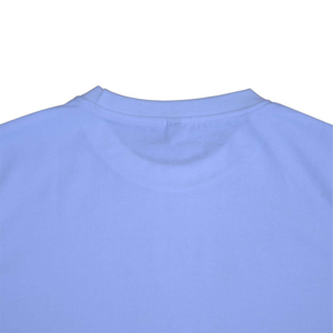 T-shirt blanc à logo simple personnalisé en gros en vrac T-shirt blanc pour hommes unisexe 100% t-shirts en coton biologique pour impression personnalisée - Product Image 3
