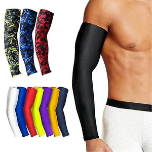 Nouvelle arrivée vente chaude mode Compression Baseball & Softball manches bras couverture sport cyclisme bras manchon - Product Image 4