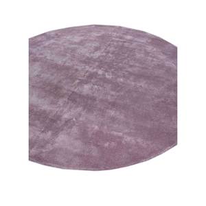 Alfombra Grande de Viscosa Tejida a Mano Cera, Color Rosa Púrpura, Modelo Tra-14938, Diseño Abstracto Sólido para el Hogar, Pasillo, Forma Rectangular, 10 mm, Alfombra Nueva - Product Image 2