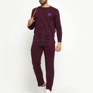 Conjunto Deportivo Premium de Dos Piezas para Invierno, Transpirable, Ligero, de Tela Suave, con Sudadera de Manga Larga y Pantalones Jogger - Product Image 1