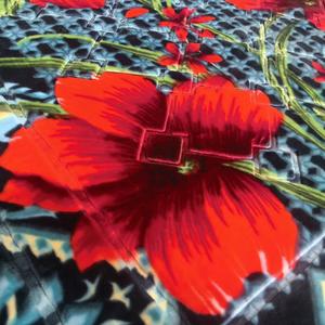 Couverture en Raschel à 2 couches à imprimé floral de luxe, douce et tissée pour un usage domestique, vente chaude à un prix avantageux - Product Image 2