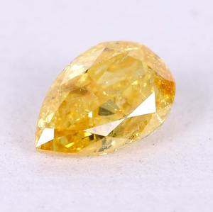 Diamante Cultivado en Laboratorio de Color Amarillo Natural, Certificado por IGI, de la Mejor Calidad, para Joyería, Piedras Sueltas con Certificado IGI - Product Image 1