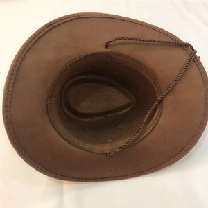 หมวกคาวบอยปีกกว้างทำจากขนสัตว์คุณภาพสูง ดีไซน์ยอดนิยม สำหรับผู้ชายและผู้หญิง ราคาประหยัด - Product Image 6