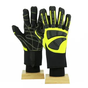 Cheap Quality Custom Made Wholesale Cheap Price Protective Mechanical Anti Impact Vibration Oil And Gas Gloves