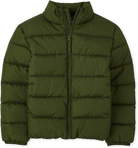 Ventes en gros de vestes matelassées d'hiver personnalisées 100% polyester pour hommes, veste d'extérieur chaude à col montant - Product Image 4