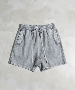 Haute qualité personnalisé hommes lavé à l'acide été décontracté imprimé OEMODM plat avant Streetwear cordon tendance expédition DDP - Product Image 6