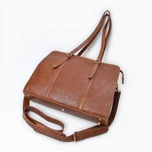 Gangesgrain กระเป๋าหนังคอนยัคคลาสสิก, ทำด้วยมือ1.134ปอนด์ความจุขนาดใหญ่น้ำหนักเบาทนทานเปิดปิดแบบพกพา - Product Image 3