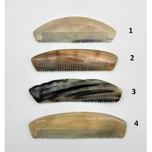 Peine para el Cabello de Cuerno de Buey Natural Indio, Ecológico, Hecho a Mano, Pulido - Product Image 5