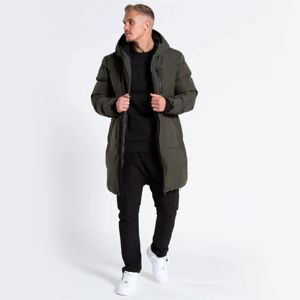 Elegante Chaqueta larga para hombre con diseño ajustado y material resistente al agua para protección contra todo tipo de clima - Product Image 6